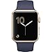Watch Series 1, 42mm Gold Aluminium Case with Midnight Blue Sport Band
