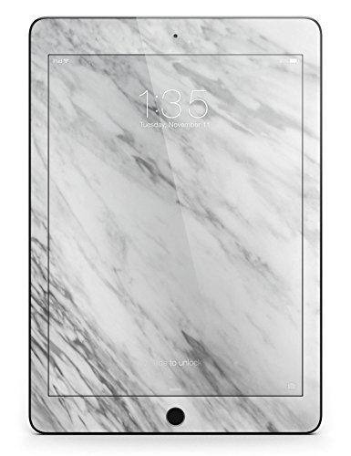 Marble Pattern Design Skinz Premium Full-Body Cover Wrap Decal Skin Kit for the Apple iPad Pro 12.9-inch 2nd generation - (A1670/A1671) - Slate Marble Surface V10