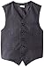Calvin Klein Boys' Formal Suit Vest, Tailored Fit & Adjustable Back Strap, 4-button Single Breasted Closure & 2 Slit Pockets