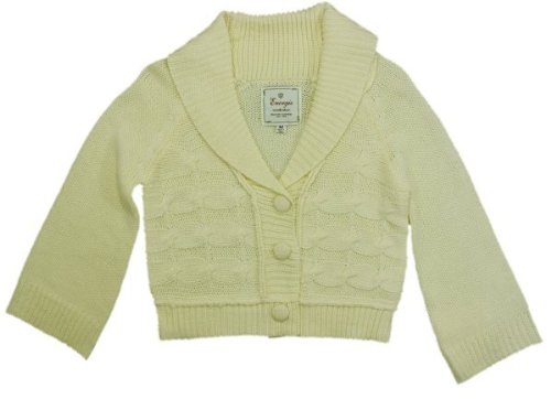 Energie 60068239 New Cream Junior Cropped Cardigan Sweater M