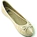 Alpine Swiss Women's Patent Leather Aster Slip On Ballet Flats