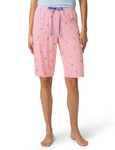 HUE Women's Summer Vacation Pajama Separates, Soft, Whimsical Print Pjs with Tr…