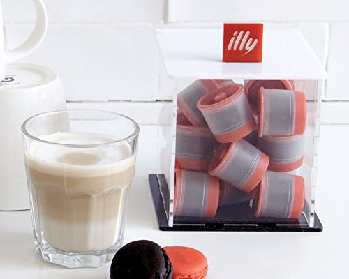 Illy Clear Coffee Dispenser, Pod Storage Box , Kitchen Organizer