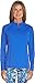 Coolibar UPF 50+ Women's Freestyle Long Sleeve Rash Guard - Sun Protective (Medium- Baja Blue)
