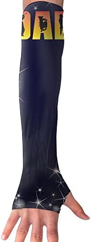 Dad Tuba Music Instrument Outside Athletic Protective Arm Sleeves For Men Women Kids