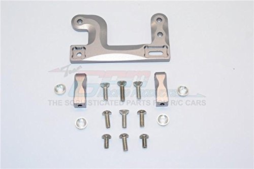 Tamiya 1/14 Truck Upgrade Parts Aluminum Servo Mount - 1 Set Gray Silver