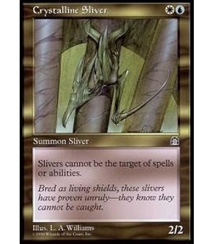 Amazon.com: MTG Magic: The Gathering - Horned Sliver (234) Tempest