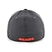NFL Chicago Bears Umbra Closer Stretch Fit Hat, One Size Stretch, Dark Charcoal