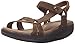 Skechers Cali Women's Tone Ups-5 Platform Sandal, Brown, 8 M US