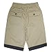 Bienzoe Boy's Cotton Twill Elastic Waist Shorts