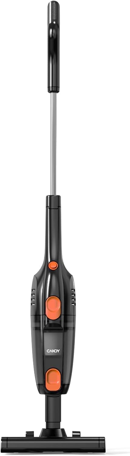 Photo 1 of Candy Corded Stick Vacuum Cleaner, Powerful Suction Handheld Vacuum with One-Click Dust Disposal, 3-in-1 Use for Hard Floor, Ceramic Tile, 0.8 Liters Capacity, Easy Clean