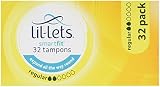 Lil-Lets Non-Applicator Regular Tampons 32 Count Plant Based SmartFit view 5