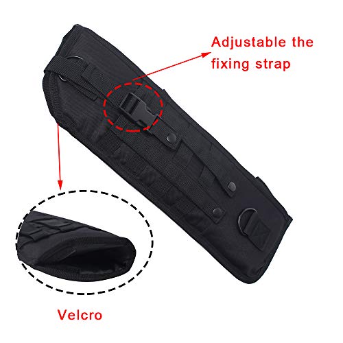 Waxaya Tactical Shotgun Scabbard Rifle Storage Bag Molle Holster (Black)