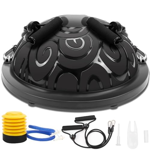 58*58*25cm, Meia Bola Suiça Equilíbrio Balance Dome Ball para Pilates Yoga, Meia Bola Suíça Tipo Ball Exercícios de Solo Equilíbrio Fortalecimento Muscular Pilates Yoga, Meia Bola Balance, Dome Ball