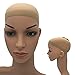 ZUER Wig Caps(6 Pack/Black & Neutral Nude Beige) with Portable Wig Stand(Color Random)