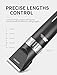 WONER Hair Clippers, Cordless Rechargeable Hair trimmer for Families,13-piece Electric Haircut Kit for Beginners Friendly Men