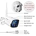 Anakk Wireless WiFi Security Camera 720P Home Surveillance IP Camera with Night Vision Motion Detection 3.6mm Lens Outdoor IP66 Waterproof SD Card Slot