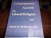 Contemporary Accents in Liberal Religion : 1960