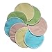 Reusable Organic Bamboo Nursing Pads (8 Pack) - Ultra Soft, Washable, Leak-Proof, Hypoallergenic | Free Laundry Bag