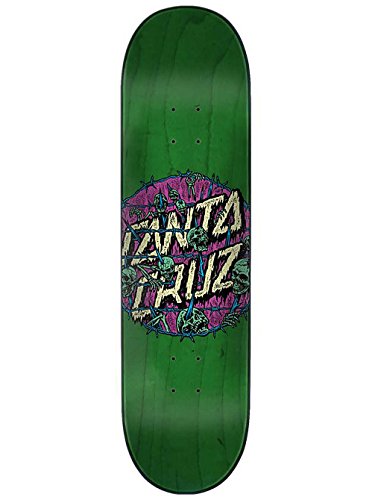 Santa Cruz Skateboard Deck Abyss Dot Green 8.0"