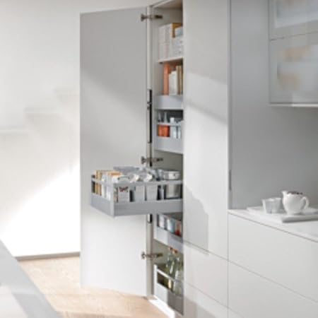 New 450mm Blum Space Tower Internal Drawer Set 450mm Depth Grey
