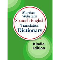 Merriam-Webster's Spanish-English Translation Dictionary, Kindle Edition (Spanish Edition) book cover
