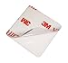 Very High Bond Double Sided Adhesive Mounting Pad,Square Conformable Glue Replacement Very Thin Foam Mounting Pad 1.1 inch Square Pad Remove with No Residue 30 Pieces Square