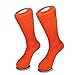 Antonio Ricci Solid Color Men's Dress Socks (Orange)