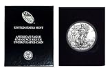 2018-1 Ounce American Silver Eagle in Plastic Air Tite and Blue Gift Box Dollar Uncirculated Us Mint