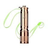 Bundle: Olight I3E EOS COPPER LUXEON TX LED 120 Lumens Miniature LED Flashlight Use AAA battery With Skyben Hand Strap Lanyard(Copper)