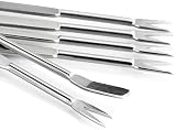 Artcome 15 Pieces Kitchen Picnic Seafood Tools Set Lobster Forks 7" Stainless view 3
