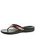 Vionic Womens Tide II Sandal Black Floral Size 9