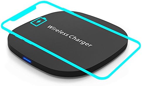 Fast Wireless Charger|Redhoney Wireless Charger Pad|Qi Wireless Chareger Pad for iPhone X / iPhone 8 / 8 Plus /Air Pod/Sumsung Galaxy S8 /S7 and all Qi-Enabled Devices