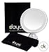 Dayaki Travel Lighted Magnifying Makeup Mirror - 10x Magnification, Tabletop Mount, 38.48 Square Inches