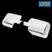 E-Autogrilles Triple Chrome Plated ABS Mirror Cover for 04-08 Ford F-150 (Do Not Fit XL,STX or 04 Heritage) (65-0300)