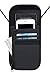 Travelambo Neck Wallet and Passport Holder Travel Wallet with RFID Blocking for Security (black)