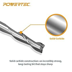 POWERTEC 72147 10pc Router Template Bushing Guides