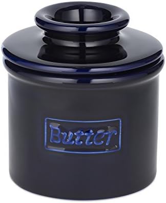 The Original Butter Bell Crock by L. Tremain, Cafe Collection Cobalt Bleu by Butter Bell Crocks