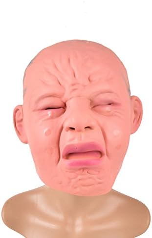 Disgusted Cry Baby Costume Mask Party Halloween Perfect For Masquerade Parties, Gifts, Carnival, Christmas, Easter, New Years Eve Party, Halloween, Etc.
