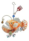 Angler Fish Bronze Nickel and Copper Hanging