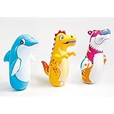 1 X 3D Bop Bag Blow up Inflatable Animals Styles Very