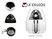 Air Fryer, LE COUCOU Harmony I Low Fat Deep Fryer, White, None Stick, Heathly Oilless Rapid AirFryer