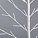 Excelvan 1.2M/4FT 96LEDs Flexible Plane Tree Light Warm White Light White Branches Perfect for Home Festival Party Wedding Bar Indoor Outdoor Decoration