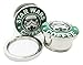 Star Wars Coffee Ear Plugs - Stainless Steel Screw-On Ear Plugs - 7 Sizes - Pair - New!