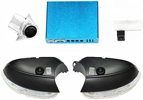 Weivision 360 Bird View Car DVR Record Surround Parking System with 4 Hd Rear Front Side View Camera for Vw Passat 2013