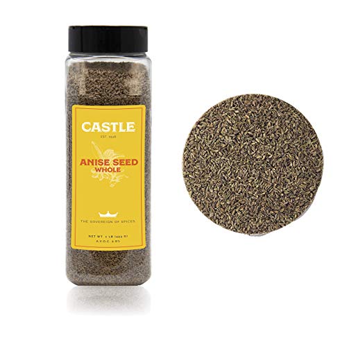 Castle Foods | Anise Seed Whole 1 lb Premium Restaurant Quality - Thumbnail 3