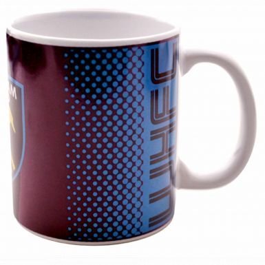 West Ham United Official Crest Ceramic Mug