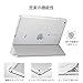 ESR Marble Trifold Smart Case for iPad 9.7 2018/2017, Lightweight Smart Cover with Auto Sleep/Wake, Microfiber Lining, Hard Back Cover for iPad 9.7 iPad 5th / 6th Generation, Marble