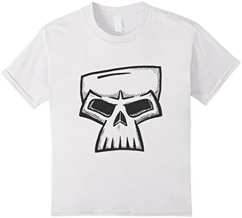 Kids Death - Halloween Skull - Creepy Halloween Death Shirt 8 White