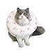 Petseek Cat Cone Adjustable Recovery Collar Soft After Surgery for Cats Small Dogs Wound Healing Protective E Collar Elizabethan Collars